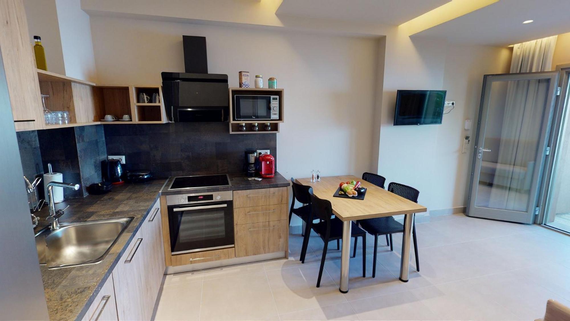 Kallia Suites- Chorefto ห้อง รูปภาพ